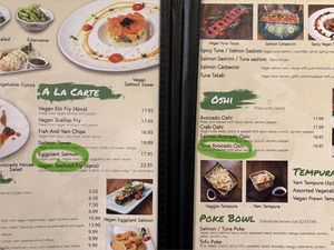   at Vegan Shoku in Vancouver