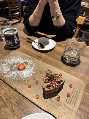 Mose cake   at Vegan Shoku in Vancouver