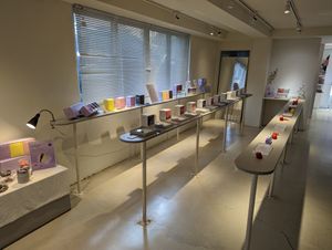 Teas on display at Altdif in Seoul