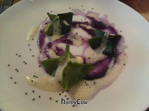 dumplings at M.A.K.E. Raw Cuisine in Santa Monica