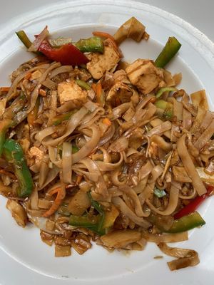 Noodle based dish to order with tofu   at Wok to Walk in Sao Miguel