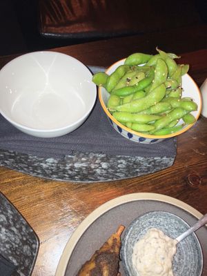 Edamame  at Magpie in Calgary
