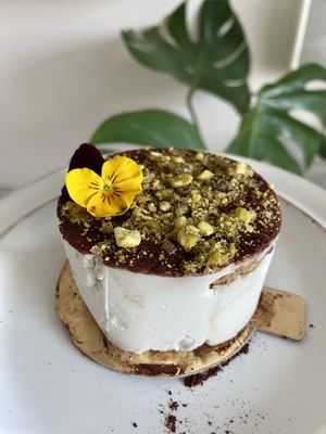 Vegan tiramisu   at Conlemany by Organic Italian Hairdressing in Dublin