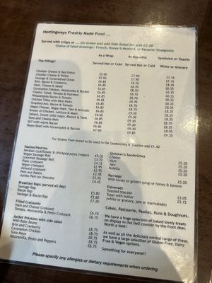   at Hemingways of Haslemere in Haslemere