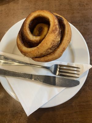 Cinnamon roll   at Hemingways of Haslemere in Haslemere