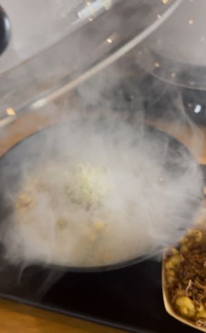 Truffle Salt Ramen with smoke (requiem for the animals)  at REDWHITE BONELESS RAMEN - Studio City in Studio City