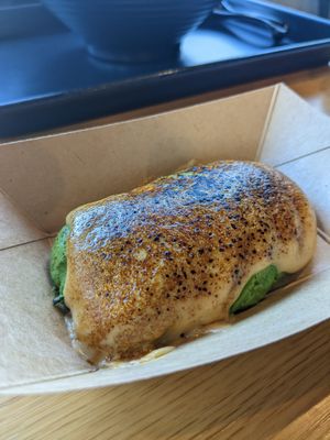 miso avocado, 10/10 my life was changed at REDWHITE BONELESS RAMEN - Studio City in Studio City