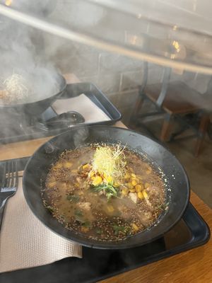 Miso ramen  at REDWHITE BONELESS RAMEN - Studio City in Studio City