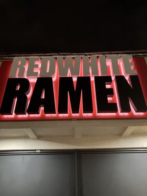   at REDWHITE BONELESS RAMEN - Studio City in Studio City