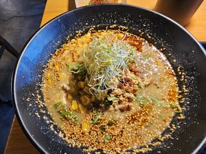 Delicious food! What an amazing experience. at REDWHITE BONELESS RAMEN - Studio City in Studio City