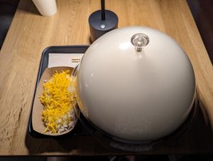 Before the reveal😃 at REDWHITE BONELESS RAMEN - Studio City in Studio City