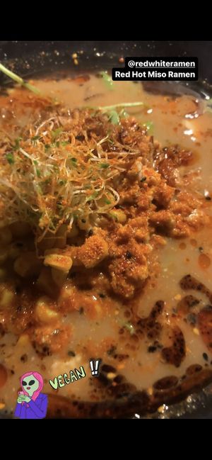   at REDWHITE BONELESS RAMEN - Studio City in Studio City