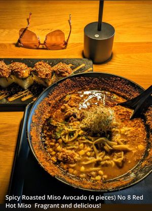 No 8 Red Hot Miso   at REDWHITE BONELESS RAMEN - Studio City in Studio City