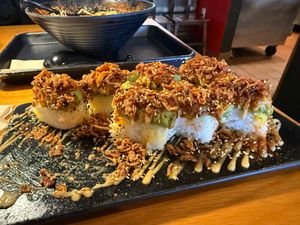 Spicy Avocado Roll at REDWHITE BONELESS RAMEN - Studio City in Studio City