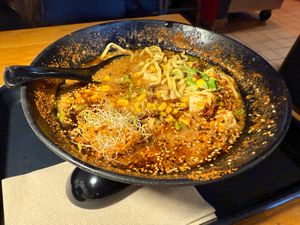 Red Hot Ramen at REDWHITE BONELESS RAMEN - Studio City in Studio City