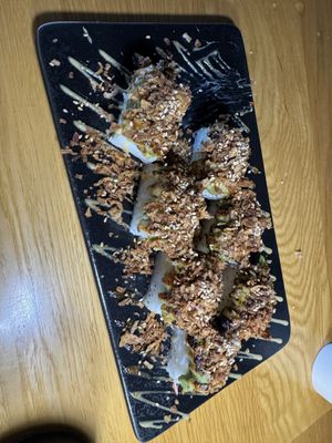 miso avocado sushi  at REDWHITE BONELESS RAMEN - Studio City in Studio City
