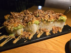 Roasted Miso Avocado ( 8 pieces ) at REDWHITE BONELESS RAMEN - Studio City in Studio City