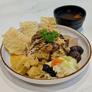 Hainanese Beancurd Skin Curry Rice at SIN - Greendot Plus - Jewel in East Singapore