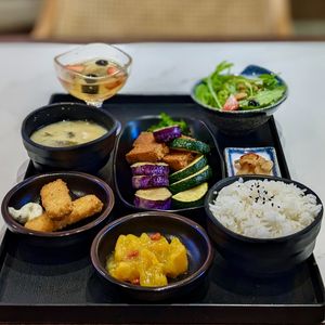 Specialty Sweet & Sour Salmoniee Bento+ at SIN - Greendot Plus - Jewel in East Singapore