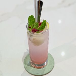 The Goddess Rose Lychee Soda at SIN - Greendot Plus - Jewel in East Singapore