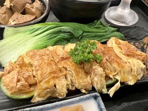 Main in the bento box   at SIN - Greendot Plus - Jewel in East Singapore