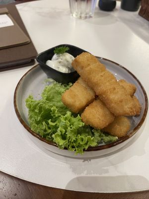 Vegetable ‘Fish’ Finger  at SIN - Greendot Plus - Jewel in East Singapore