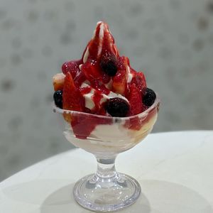 Vegan Berries Overload Soft Serve at SIN - Greendot Plus - Jewel in East Singapore