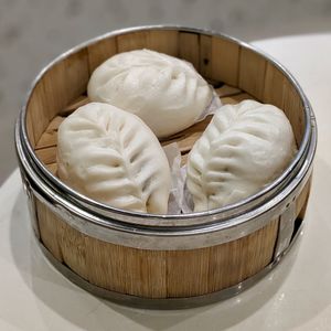 Vegan Mui Choy Bamboo Shoot Bao at SIN - Greendot Plus - Jewel in East Singapore