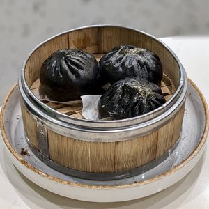 Vegan Black Truffle Vegetable Bao at SIN - Greendot Plus - Jewel in East Singapore