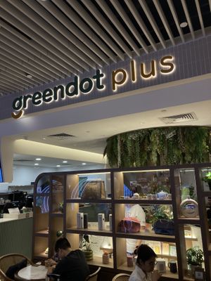 Front of the booth  at SIN - Greendot Plus - Jewel in East Singapore