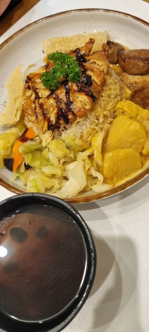 Hainanese curry rice at SIN - Greendot Plus - Jewel in East Singapore