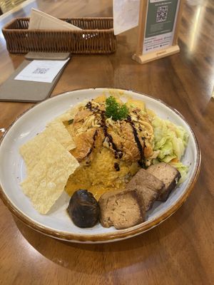 Hainanese beancurd skin curry ricee  at SIN - Greendot Plus - Jewel in East Singapore