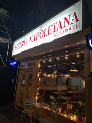  at Sacro Dough Pizza in North West London