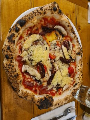  at Sacro Dough Pizza in North West London