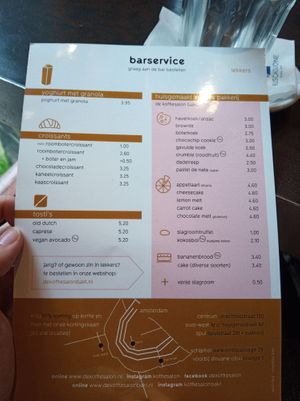 Meny at De Koffiesalon West in Amsterdam