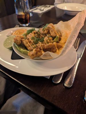 crunchy fingers at Restaurant De Smoezer in Apeldoorn