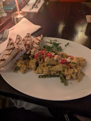 Madras curry at Restaurant De Smoezer in Apeldoorn