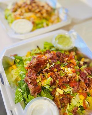 Loaded Salad Fries  at The Bread and Butter Shoppe in Greenwood