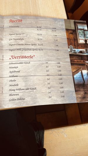   at Berggasthaus Stollenbacher Hütte in Oberried