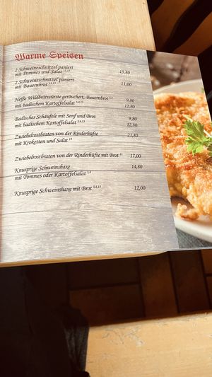   at Berggasthaus Stollenbacher Hütte in Oberried