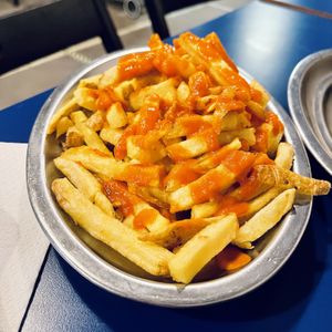 Patatas bravas at B13 Bar in Madrid