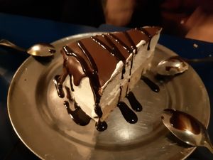 Cake at B13 Bar in Madrid