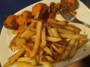 Albóndigas at B13 Bar in Madrid