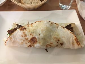 Durum seitan at B13 Bar in Madrid