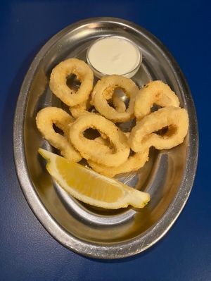 Calamares  at B13 Bar in Madrid