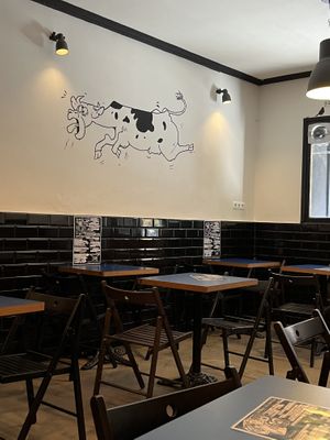 Seating area   at B13 Bar in Madrid