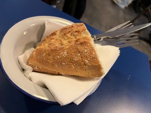 Side bread   at B13 Bar in Madrid