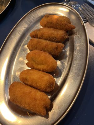 Croquettes   at B13 Bar in Madrid