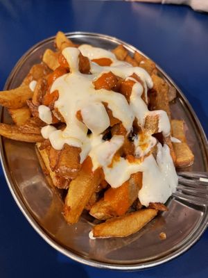 Full bravas  at B13 Bar in Madrid