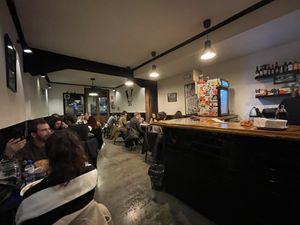 Inside  at B13 Bar in Madrid